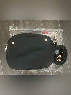 NWT Thirty One Double Zip Crossbody Bag